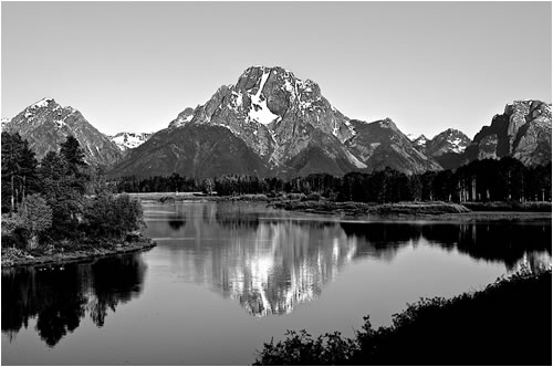 Grand Teton B and W