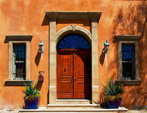 Tucson Brown Door